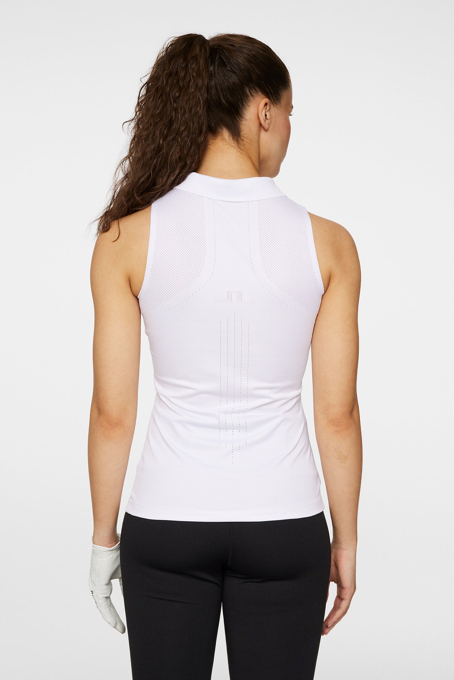 Leylo Sleeveless Top in White by J.Lindeberg