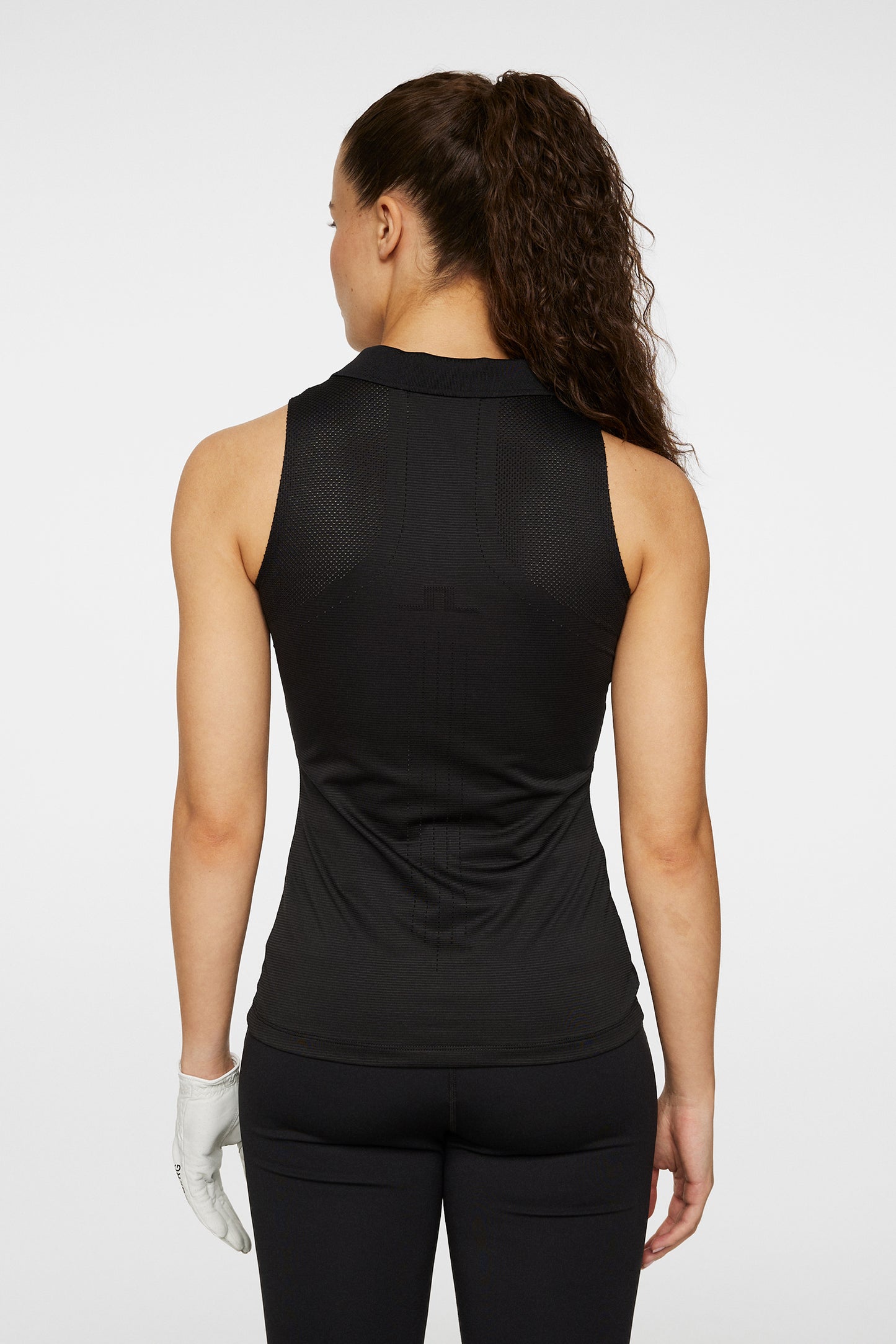 Leylo Sleeveless Top in Black by J.Lindeberg