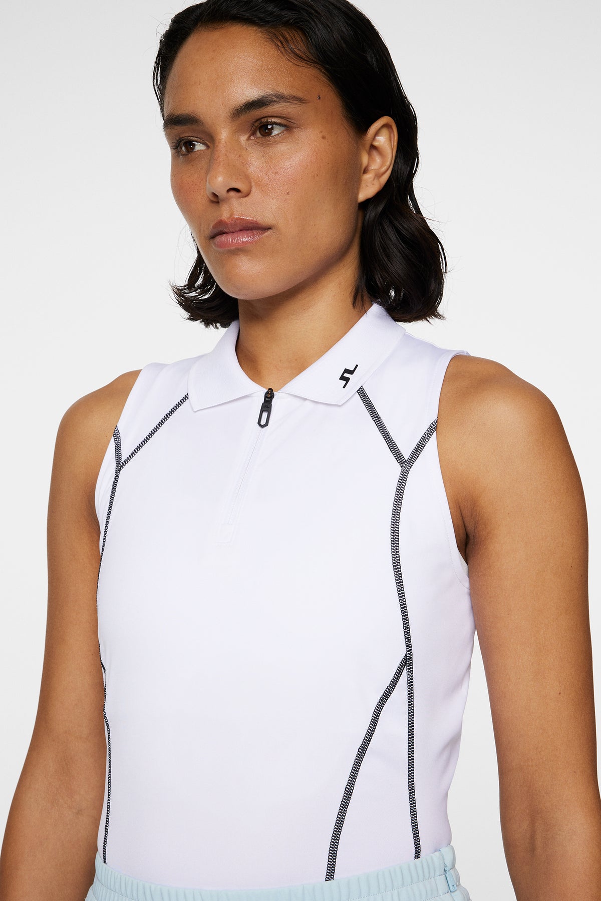 Emmie Top in White by J.Lindeberg