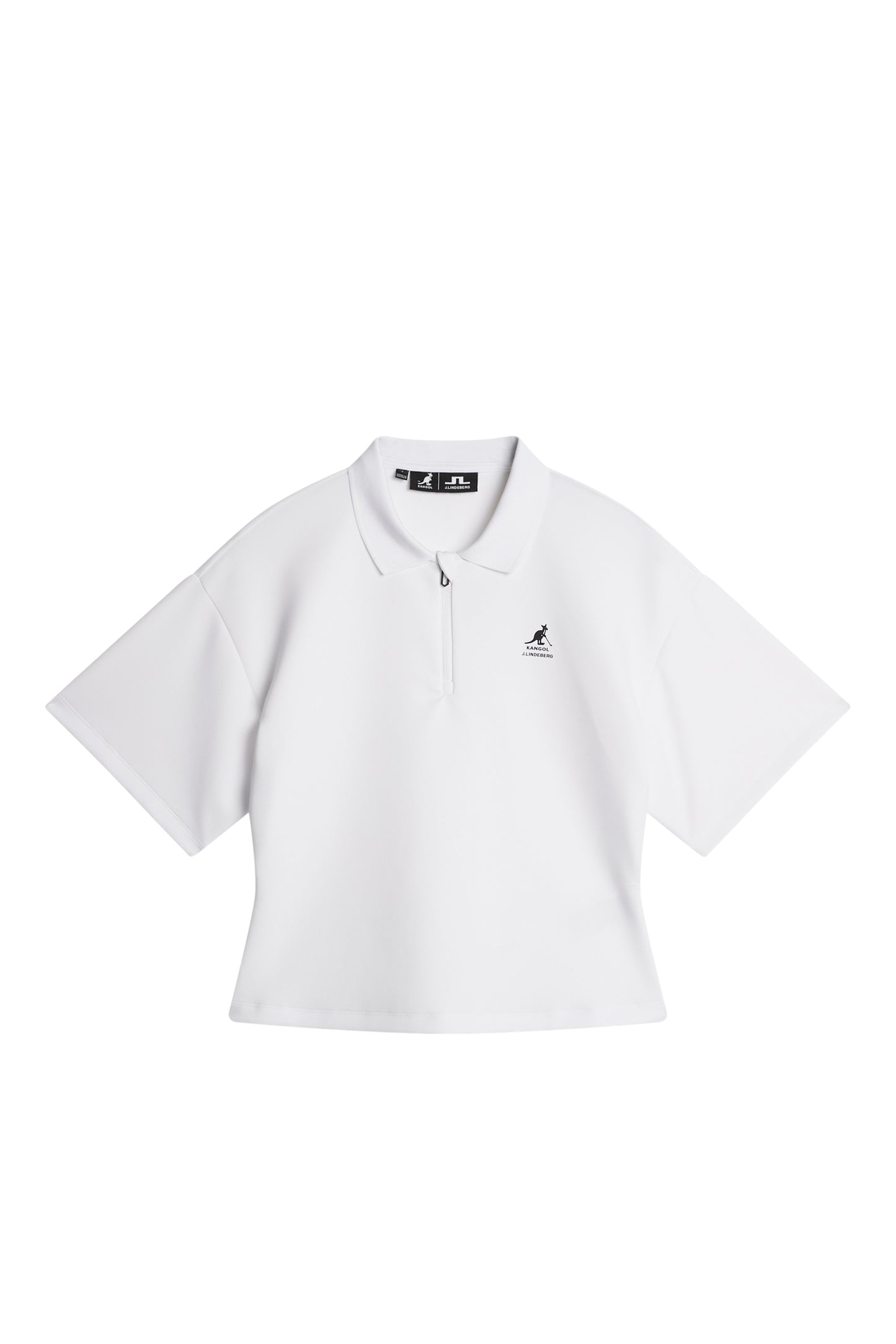 Amila Top in White by J.Lindeberg