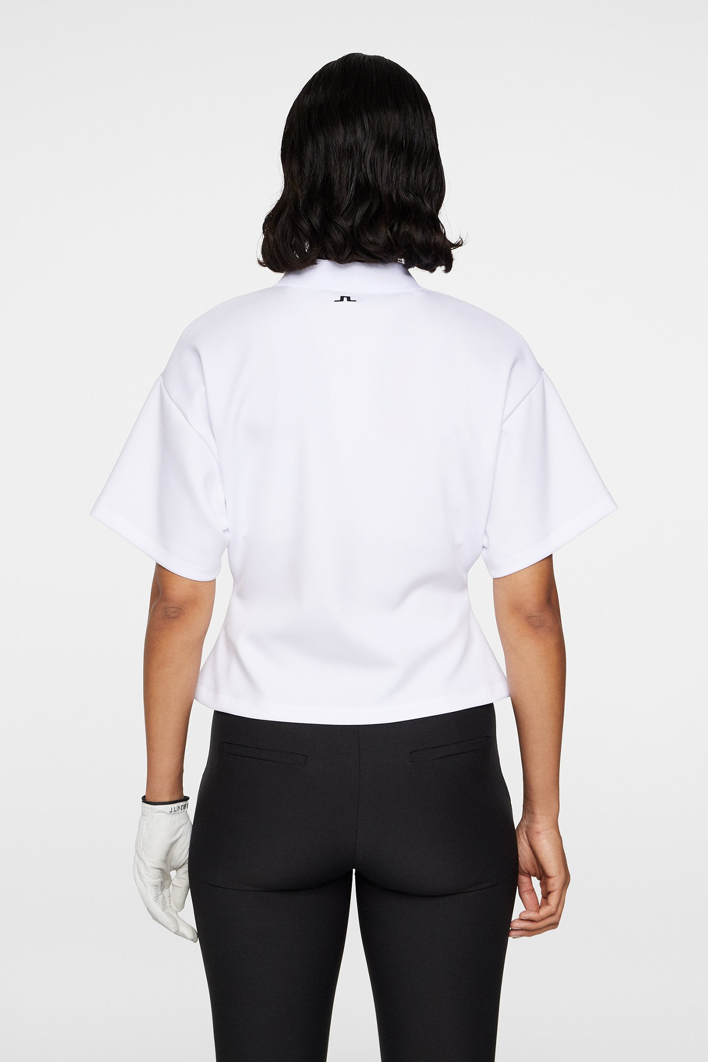 Amila Top in White by J.Lindeberg