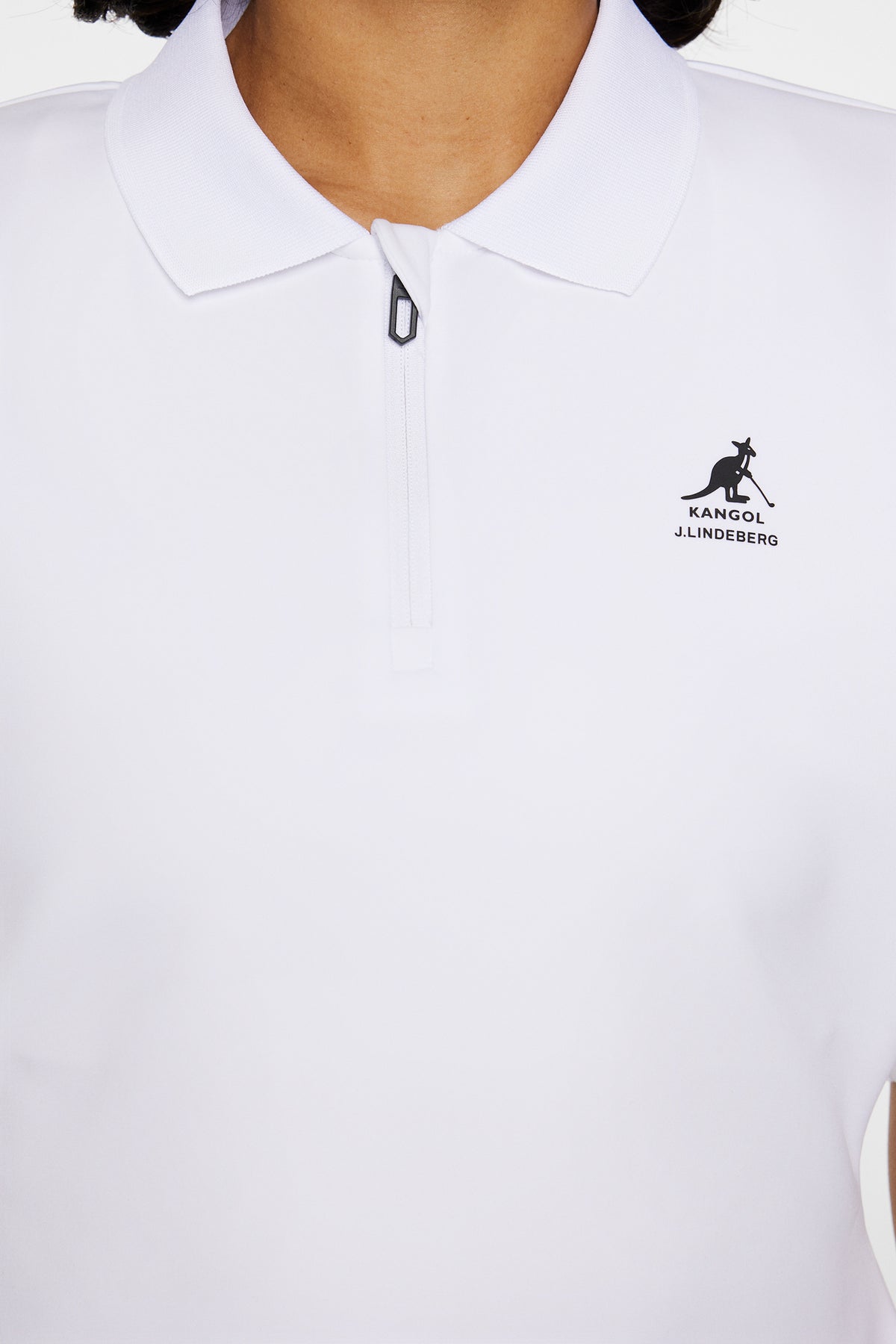 Amila Top in White by J.Lindeberg