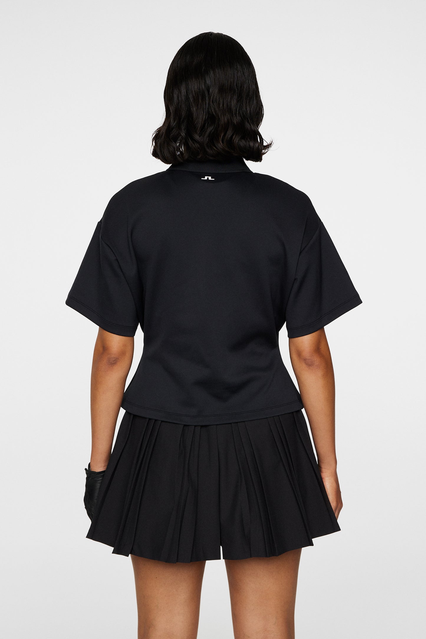 Amila Top in Black by J.Lindeberg