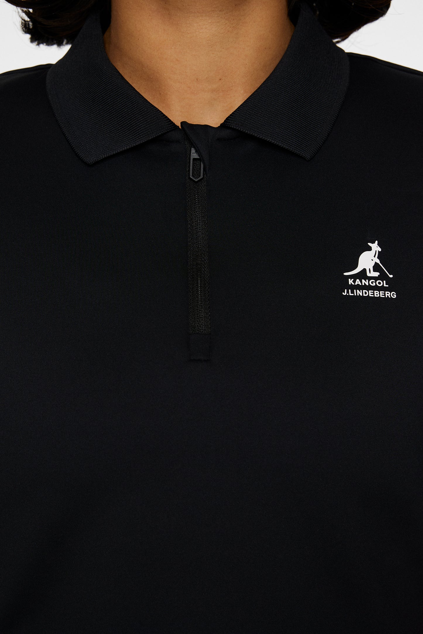 Amila Top in Black by J.Lindeberg