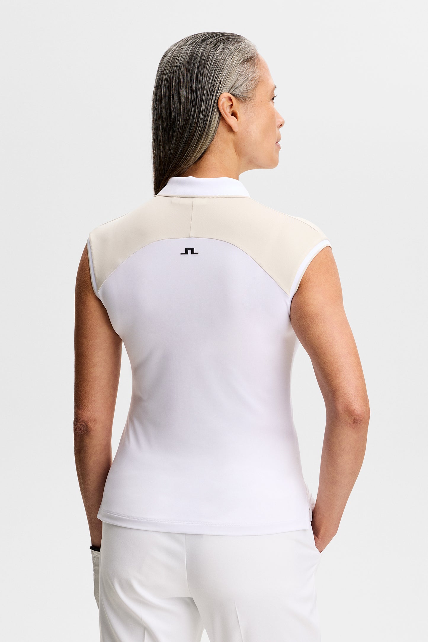 Lei Polo in White by J.Lindeberg