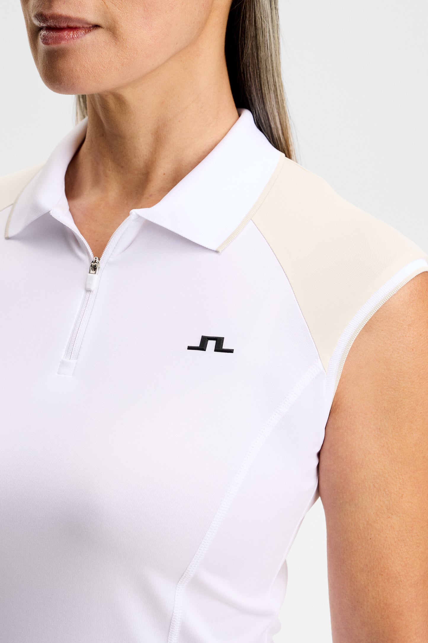 Lei Polo in White by J.Lindeberg