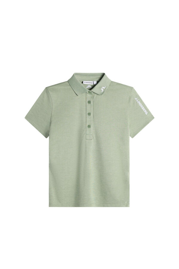 Tour Tech Polo / Hedge Green Melange