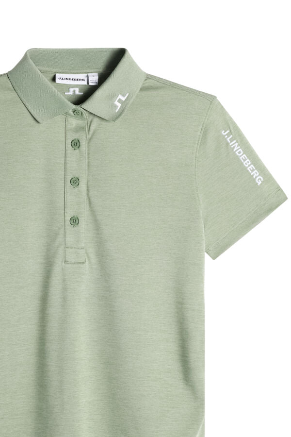 Tour Tech Polo / Hedge Green Melange