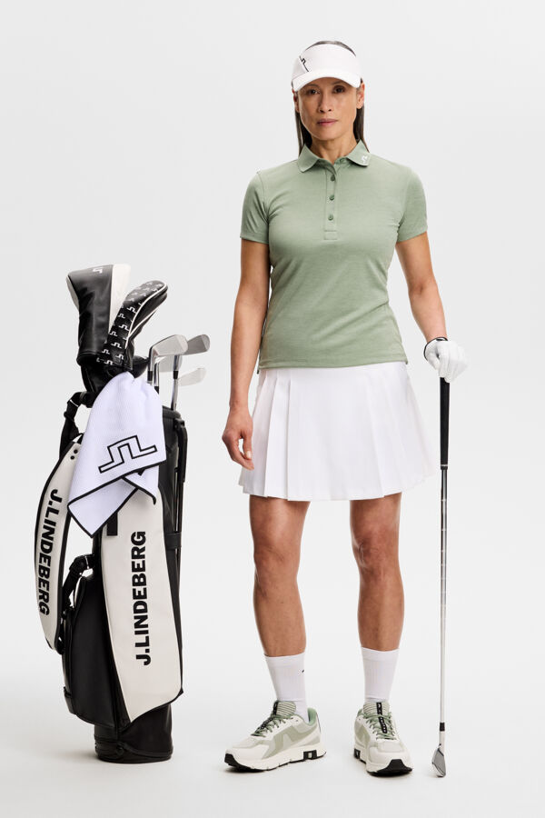 Tour Tech Polo / Hedge Green Melange