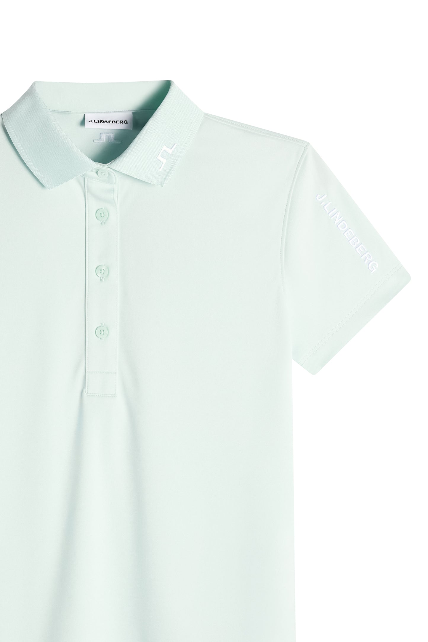 Tour Tech Polo in Skylight Melange by J.Lindeberg