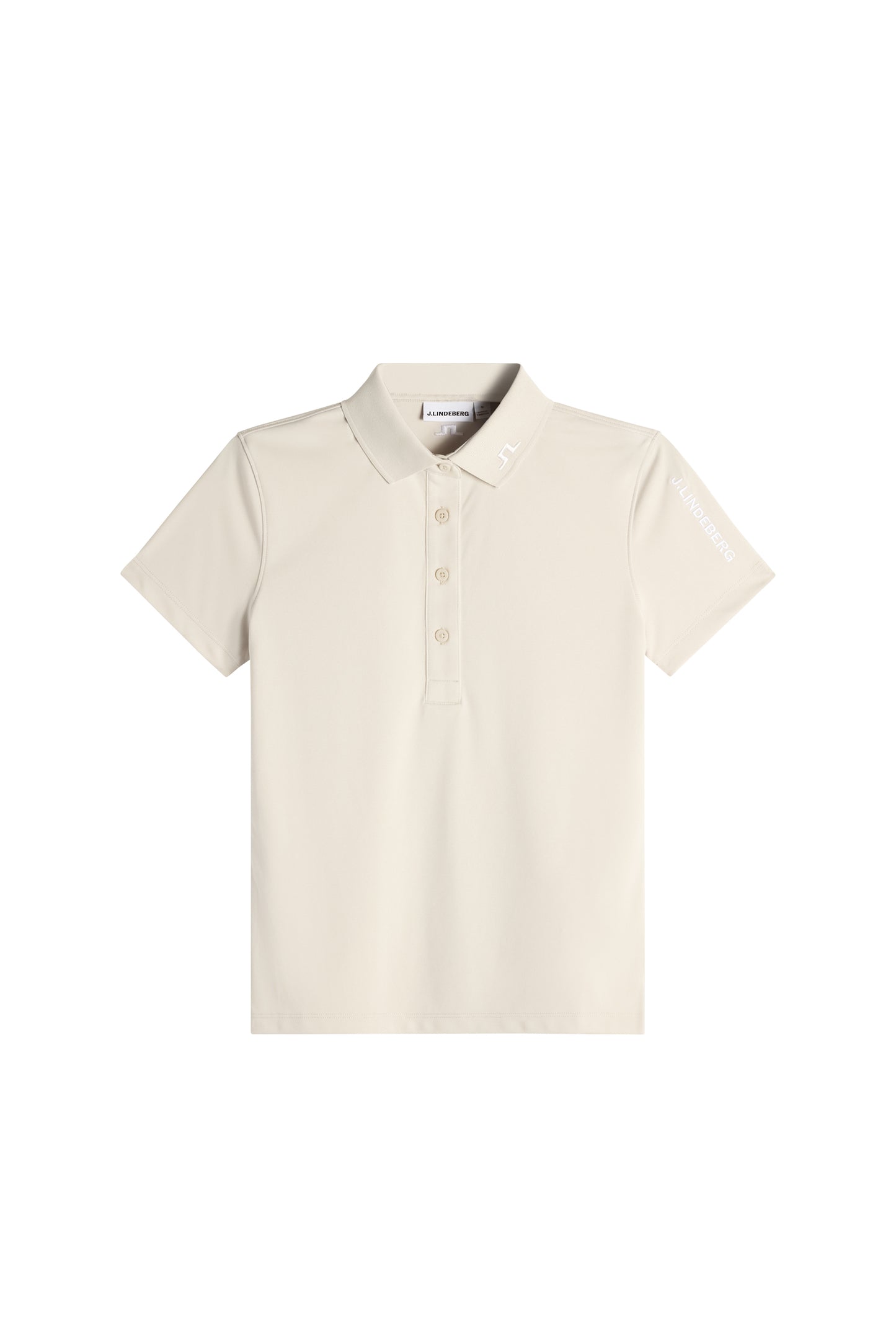 Tour Tech Polo in Moonbeam by J.Lindeberg