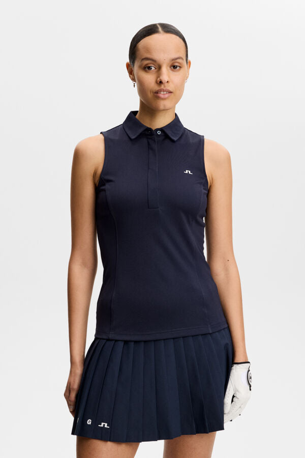 Dena Sleeveless Polo / JL Navy