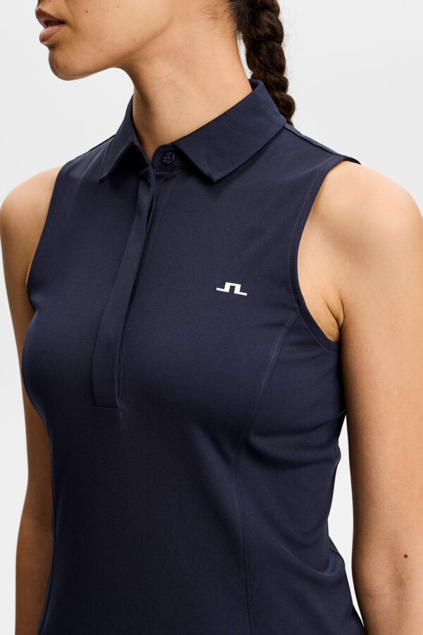 Dena Sleeveless Polo / JL Navy