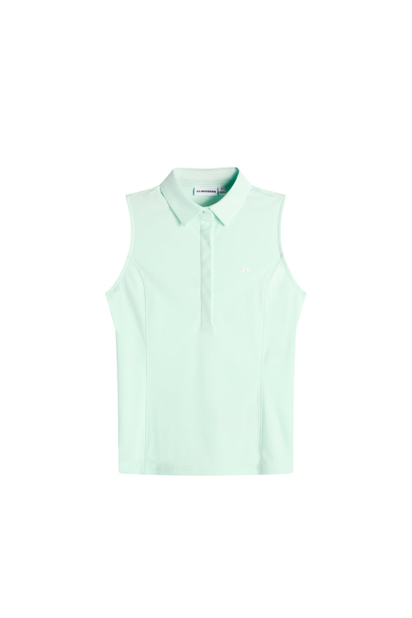 Dena Sleeveless Polo / Bay