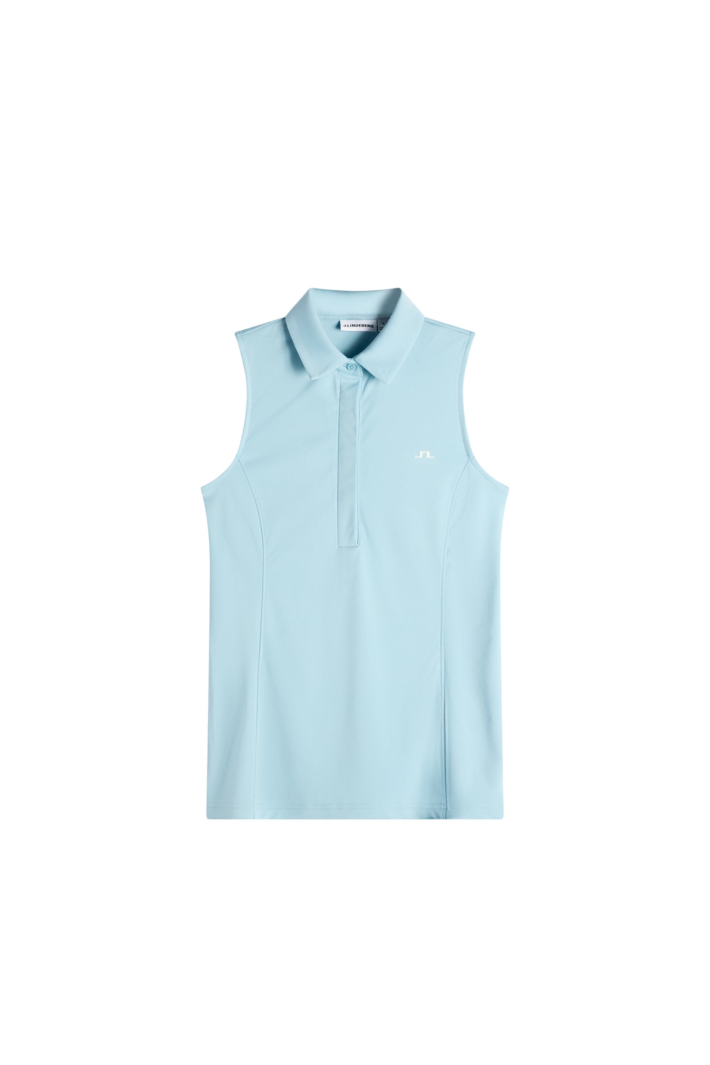 Dena Sleeveless Polo in Forget-Me-Not by J.Lindeberg
