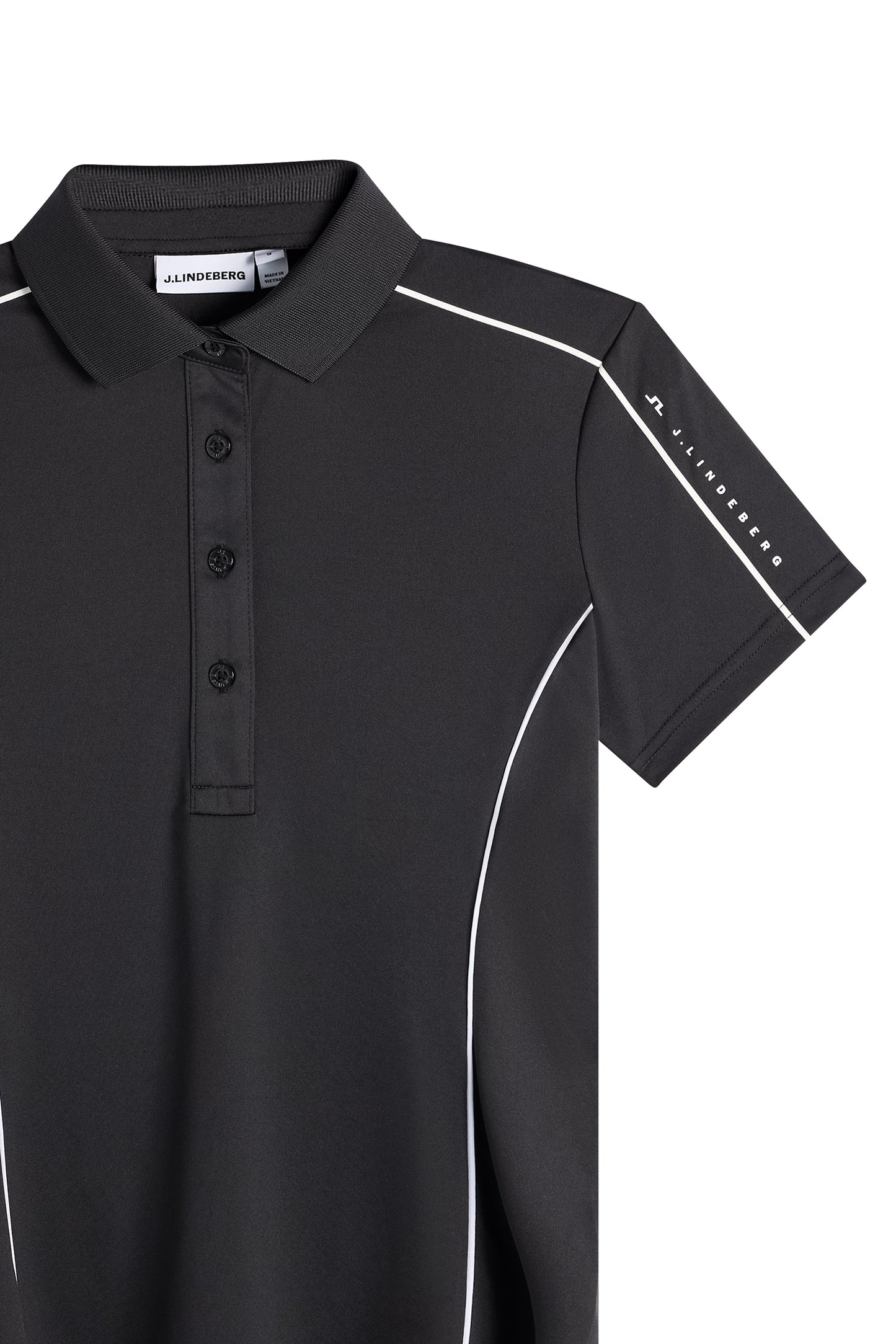 Leyla  Polo in Black by J.Lindeberg