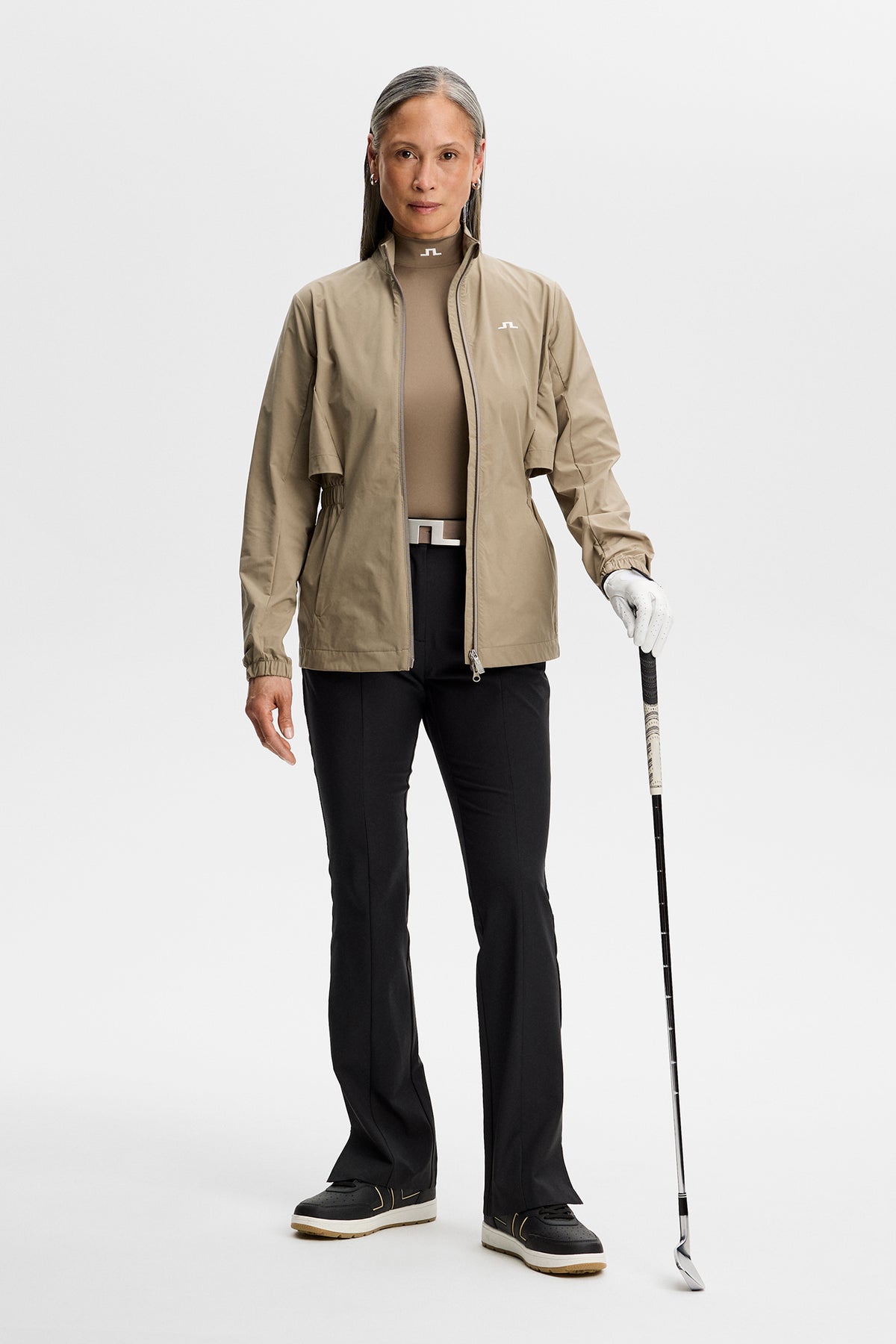 Ella Compression Top in Brindle by J.Lindeberg