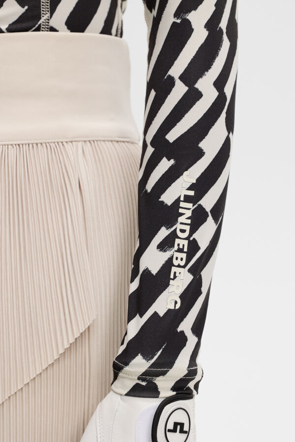 Ella Print Compression Top / Oak Moonbeam M