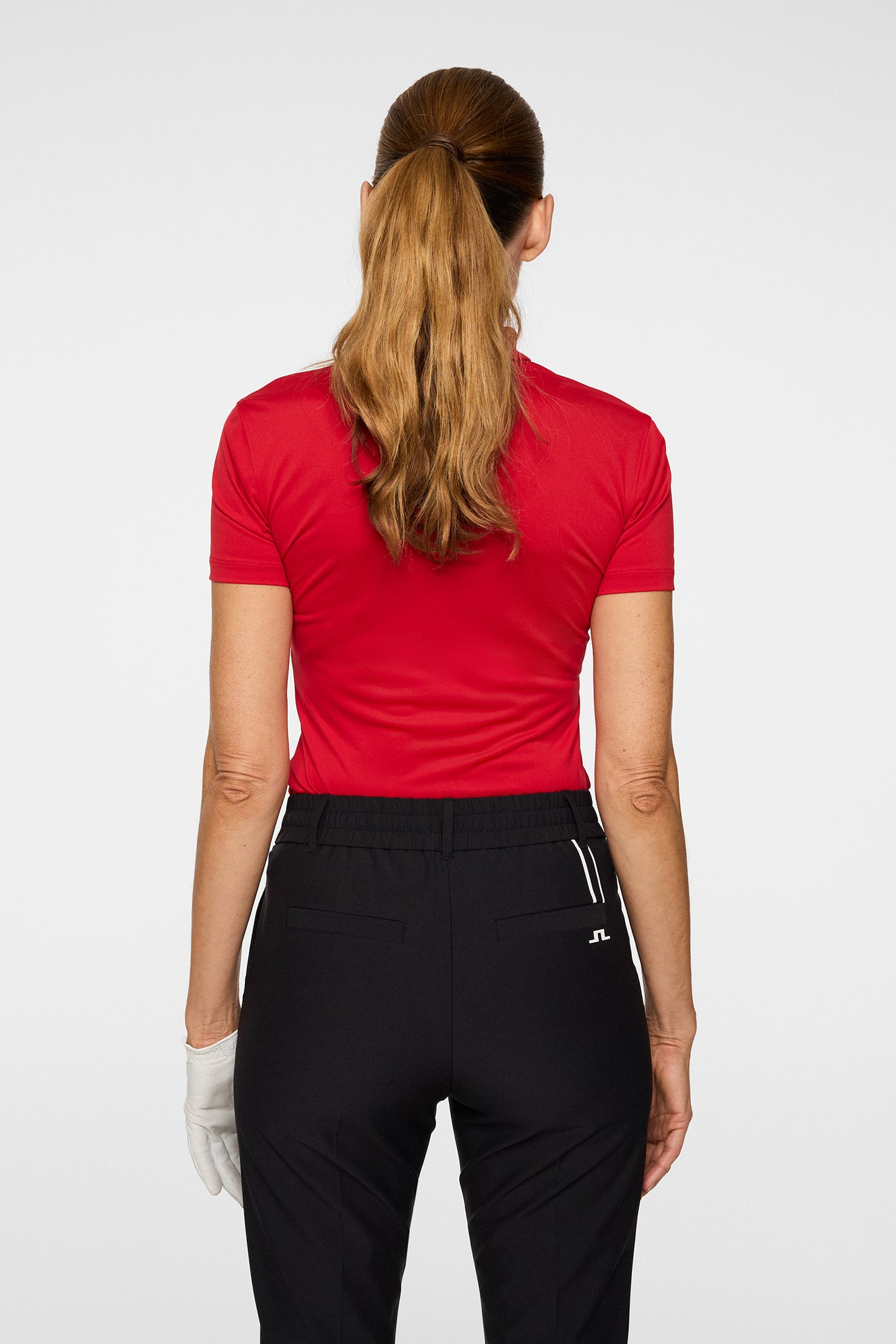 Sophie Polo in Barbados Cherry by J.Lindeberg