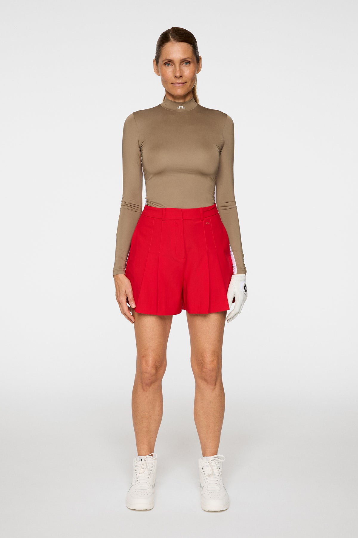 Hallie Compression Top in Brindle by J.Lindeberg