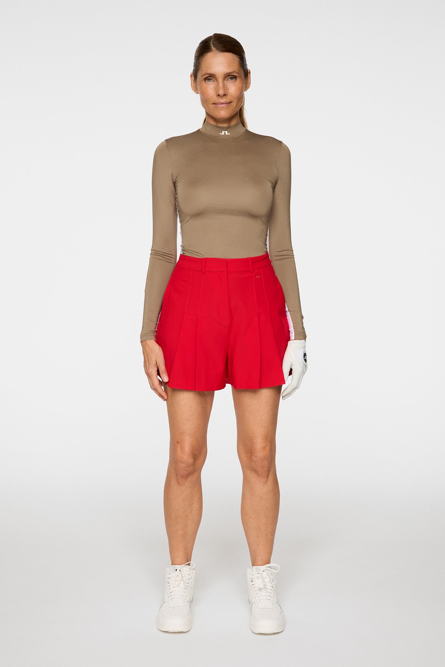 Hallie Compression Top in Brindle by J.Lindeberg