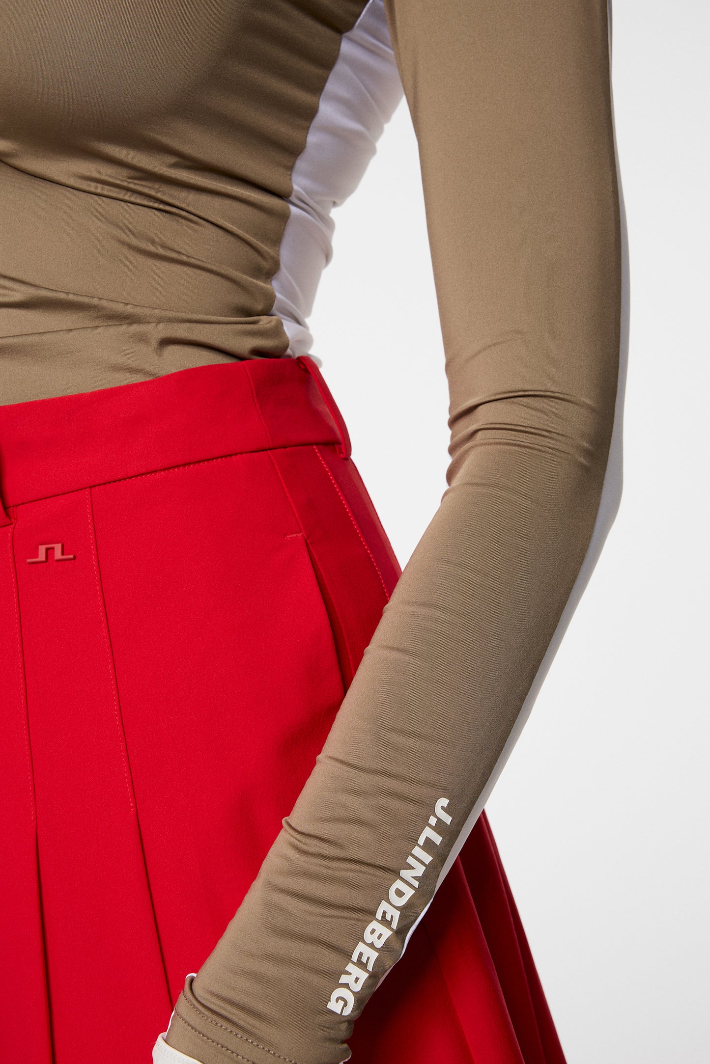 Hallie Compression Top in Brindle by J.Lindeberg