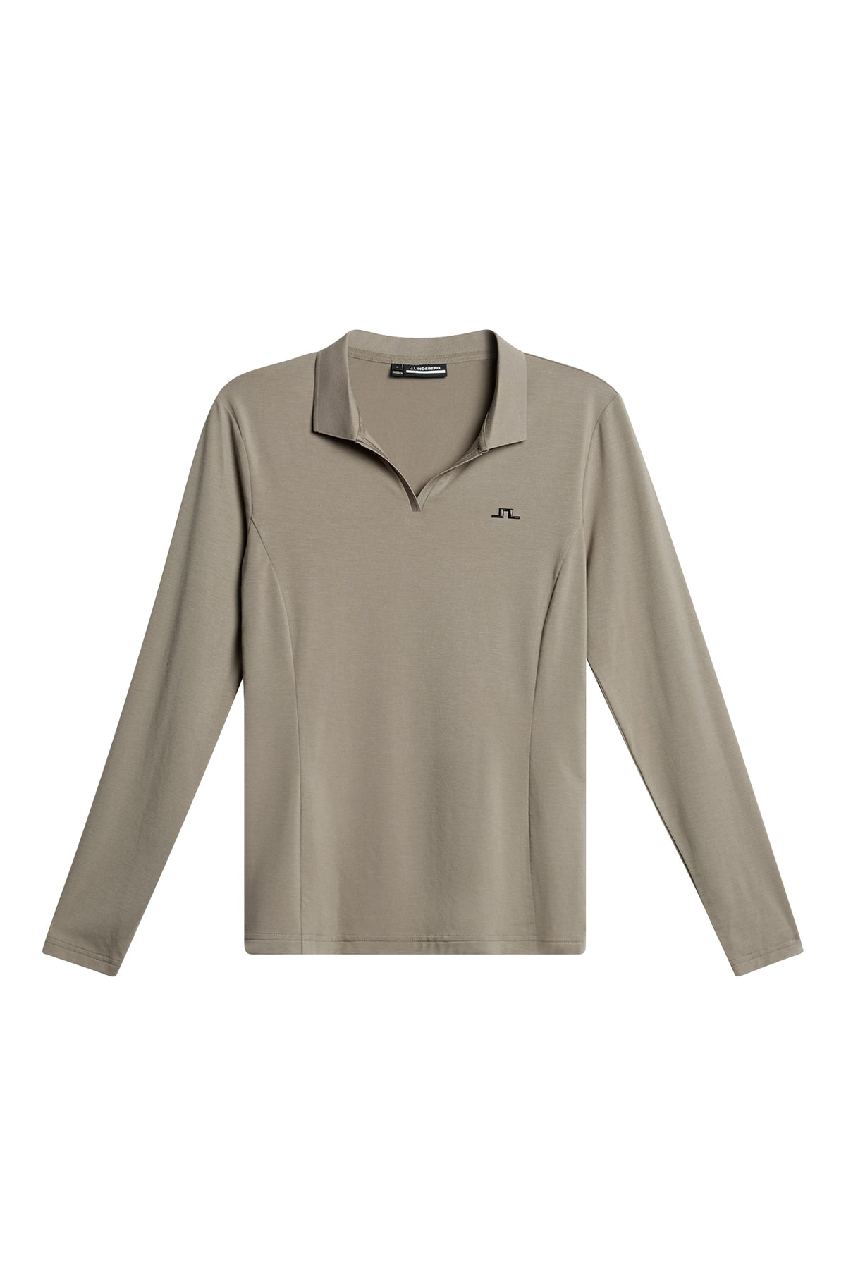 Falah Long Sleeve Polo in Brindle by J.Lindeberg