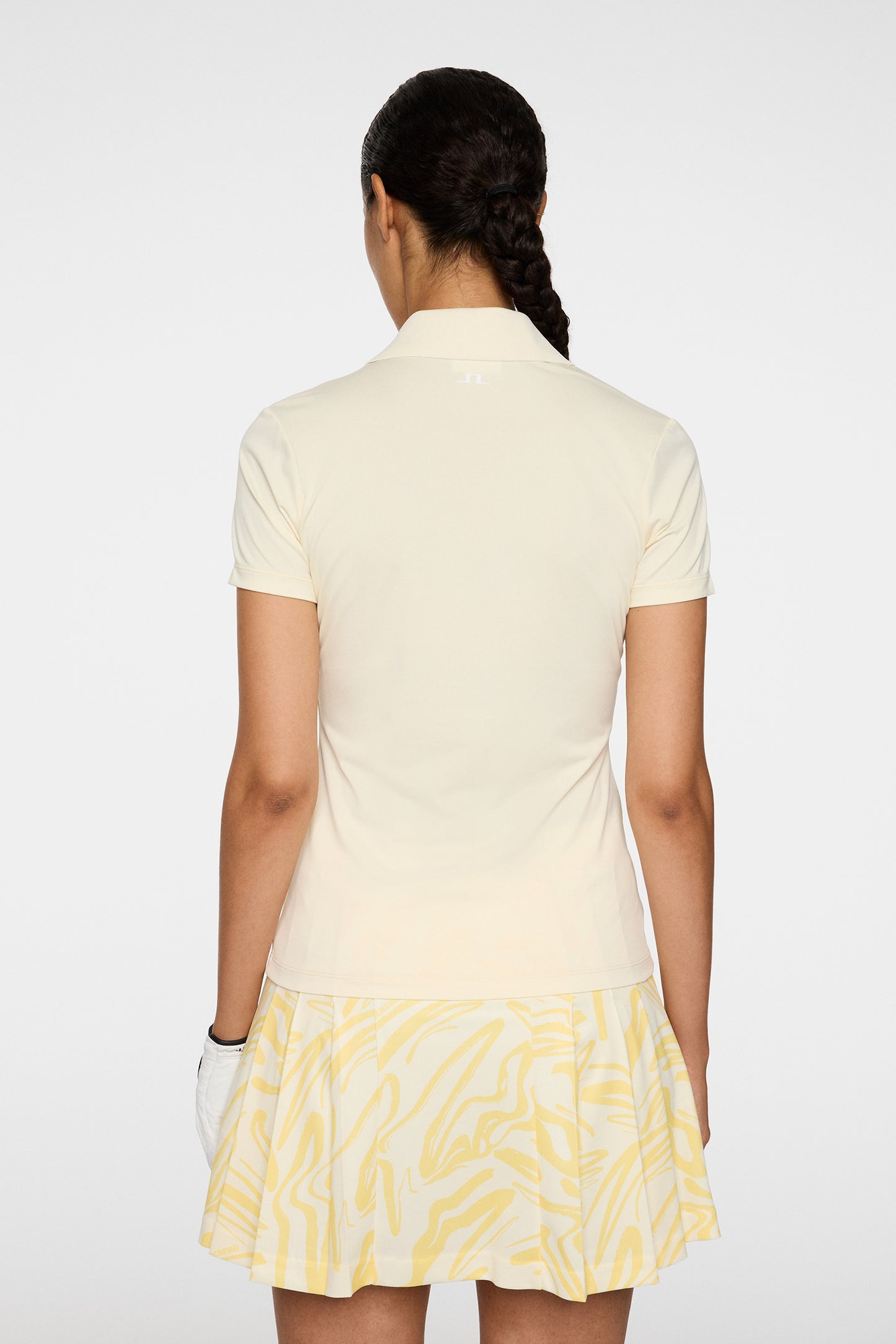 Evia Polo in Lemon Icing by J.Lindeberg