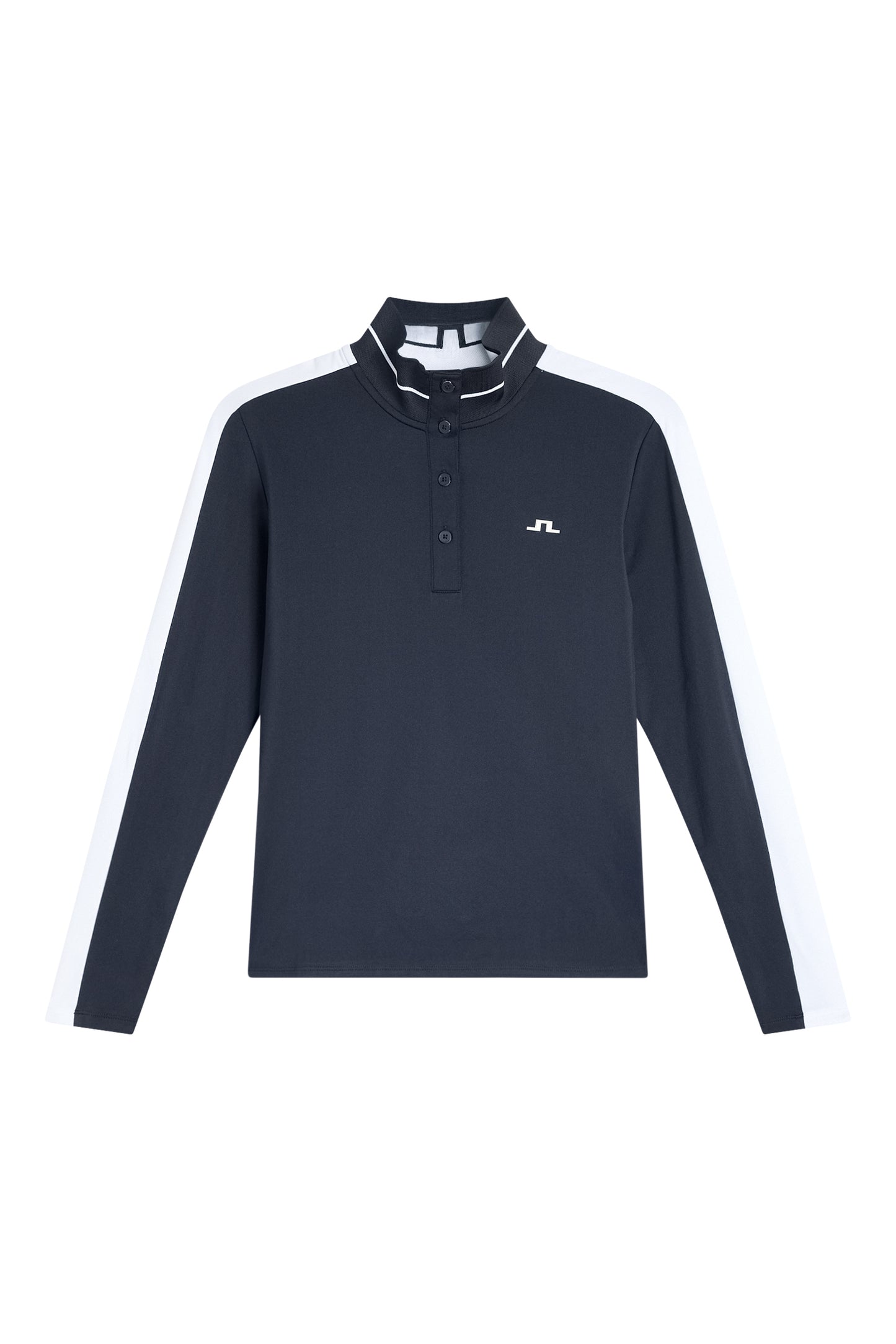 Hertta Long Sleeve Polo in JL Navy by J.Lindeberg