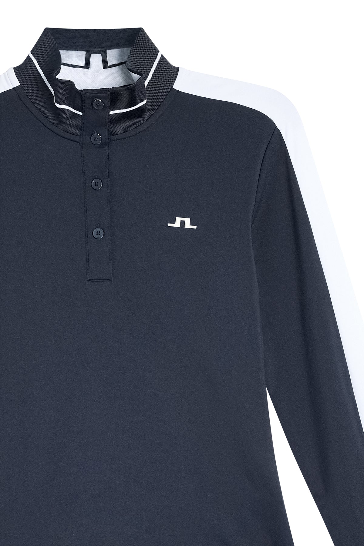 Hertta Long Sleeve Polo in JL Navy by J.Lindeberg