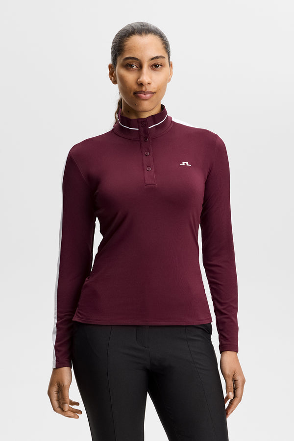 Hertta Long Sleeve Polo / Winetasting