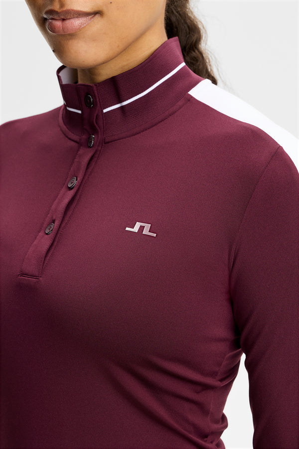 Hertta Long Sleeve Polo / Winetasting