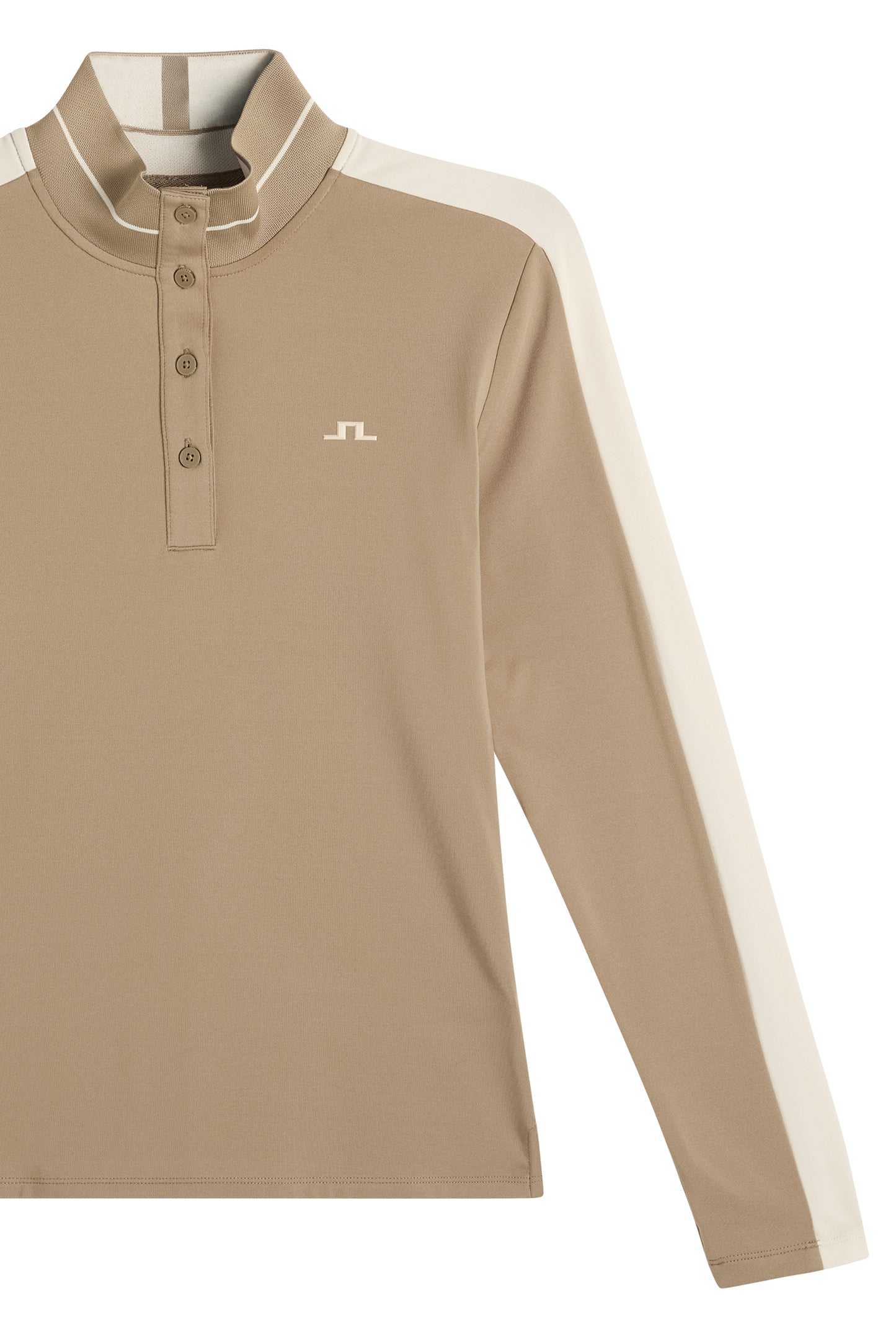 Hertta Long Sleeve Polo in Brindle by J.Lindeberg