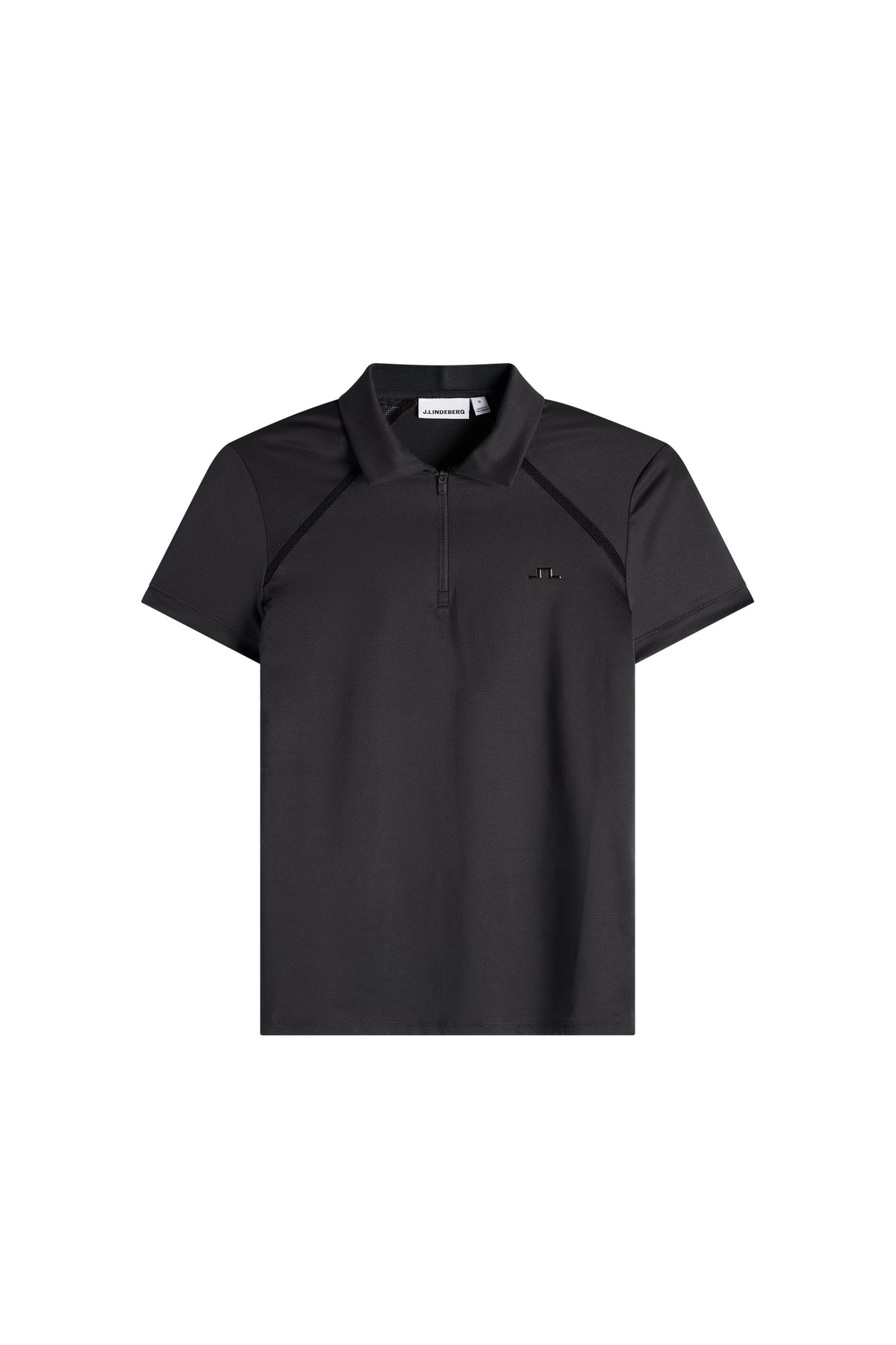Vent Tech Polo in Black by J.Lindeberg
