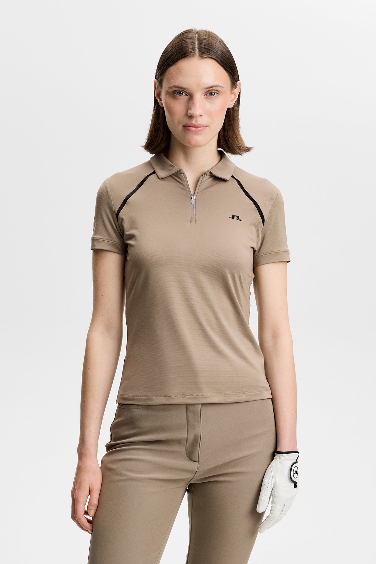 Vent Tech Polo in Brindle by J.Lindeberg