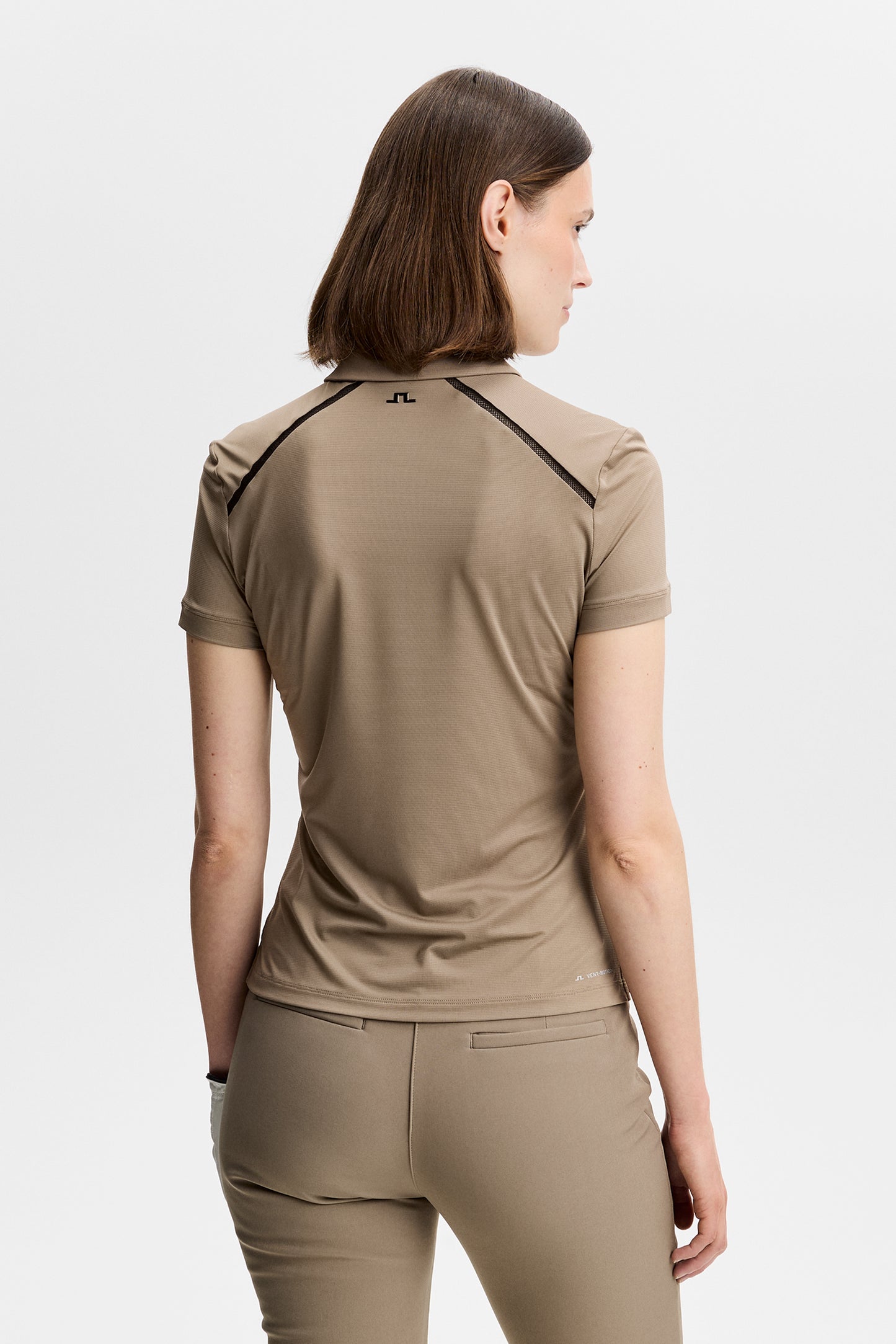 Vent Tech Polo in Brindle by J.Lindeberg