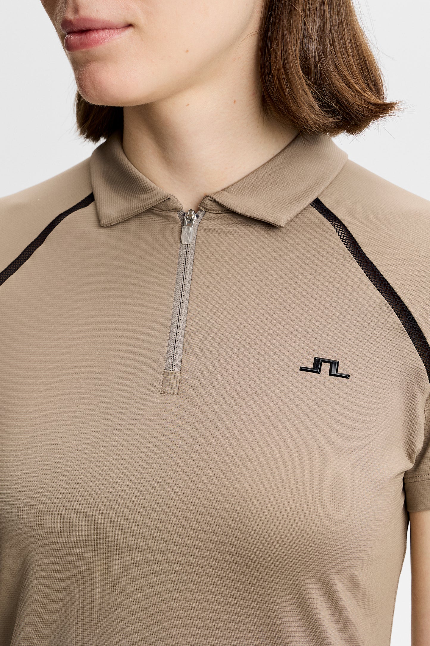 Vent Tech Polo in Brindle by J.Lindeberg