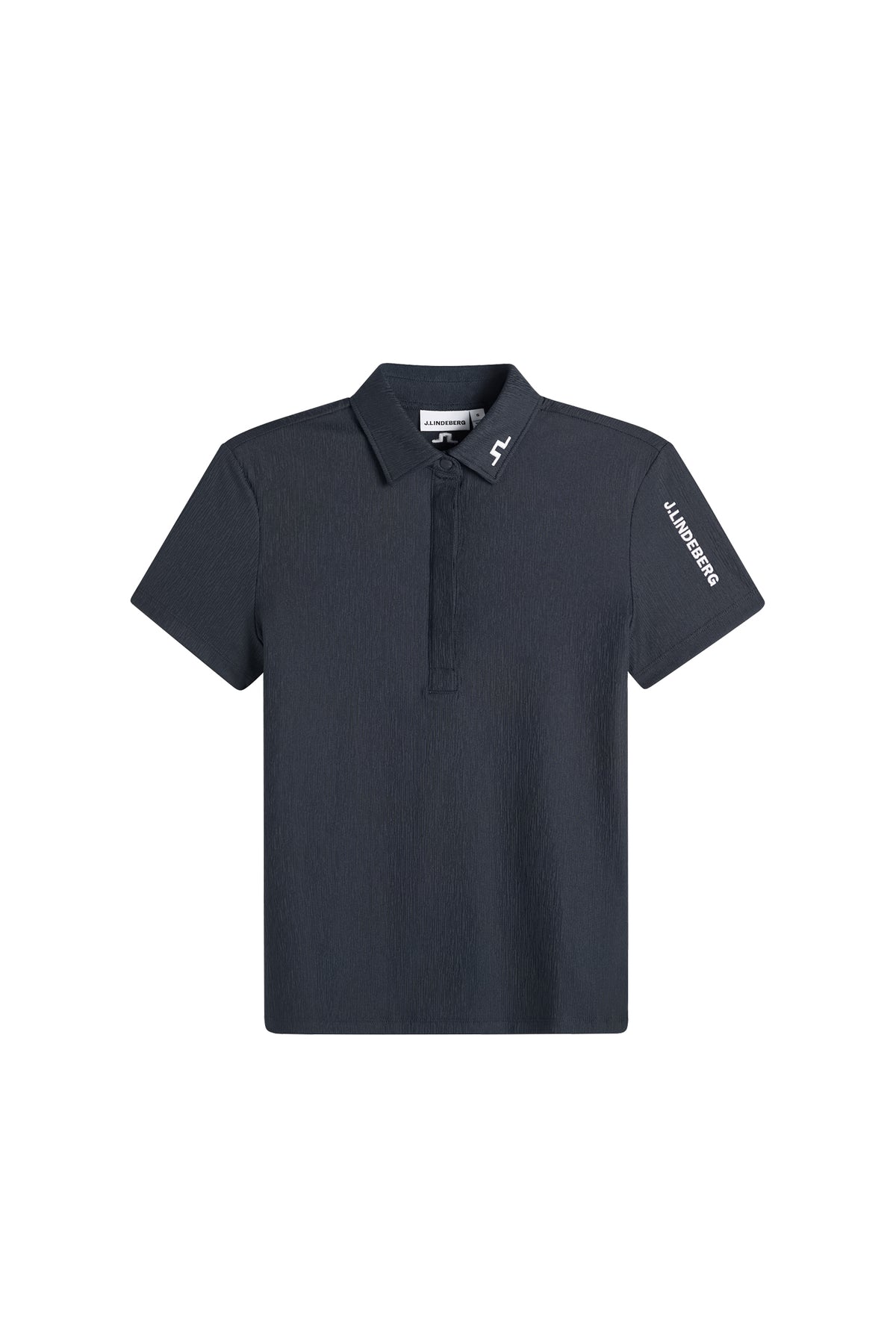 Tour Tech Textured Polo in JL Navy by J.Lindeberg