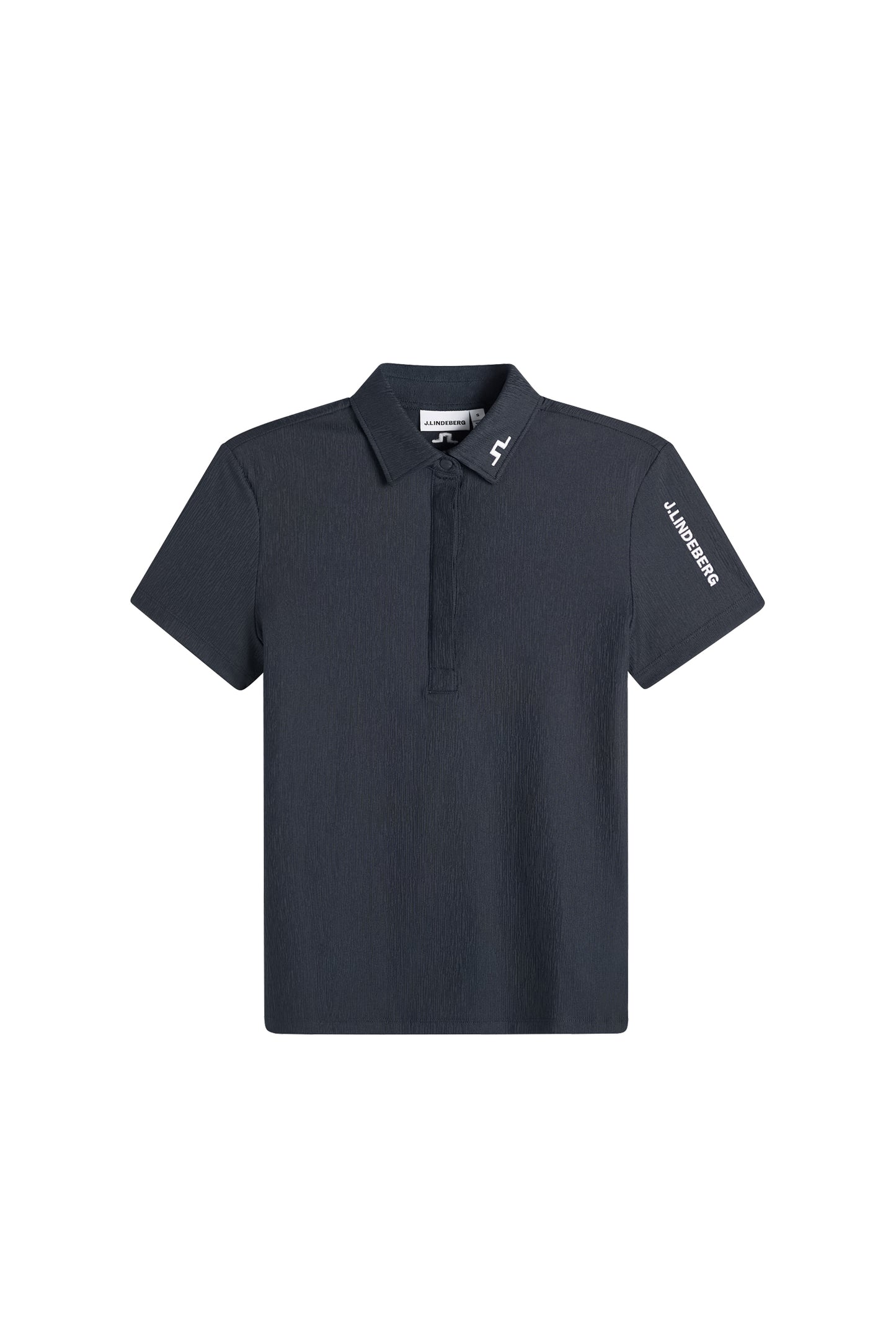 Tour Tech Textured Polo in JL Navy by J.Lindeberg