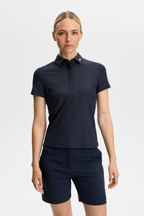 Tour Tech Textured Polo / JL Navy