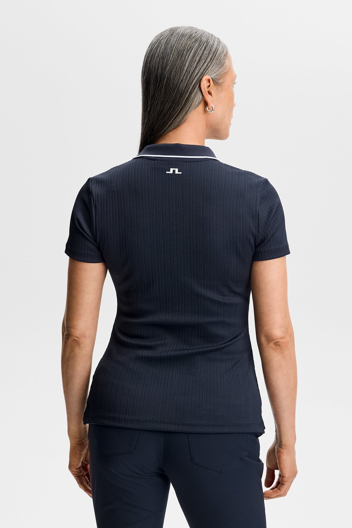 Darcy Polo in JL Navy by J.Lindeberg