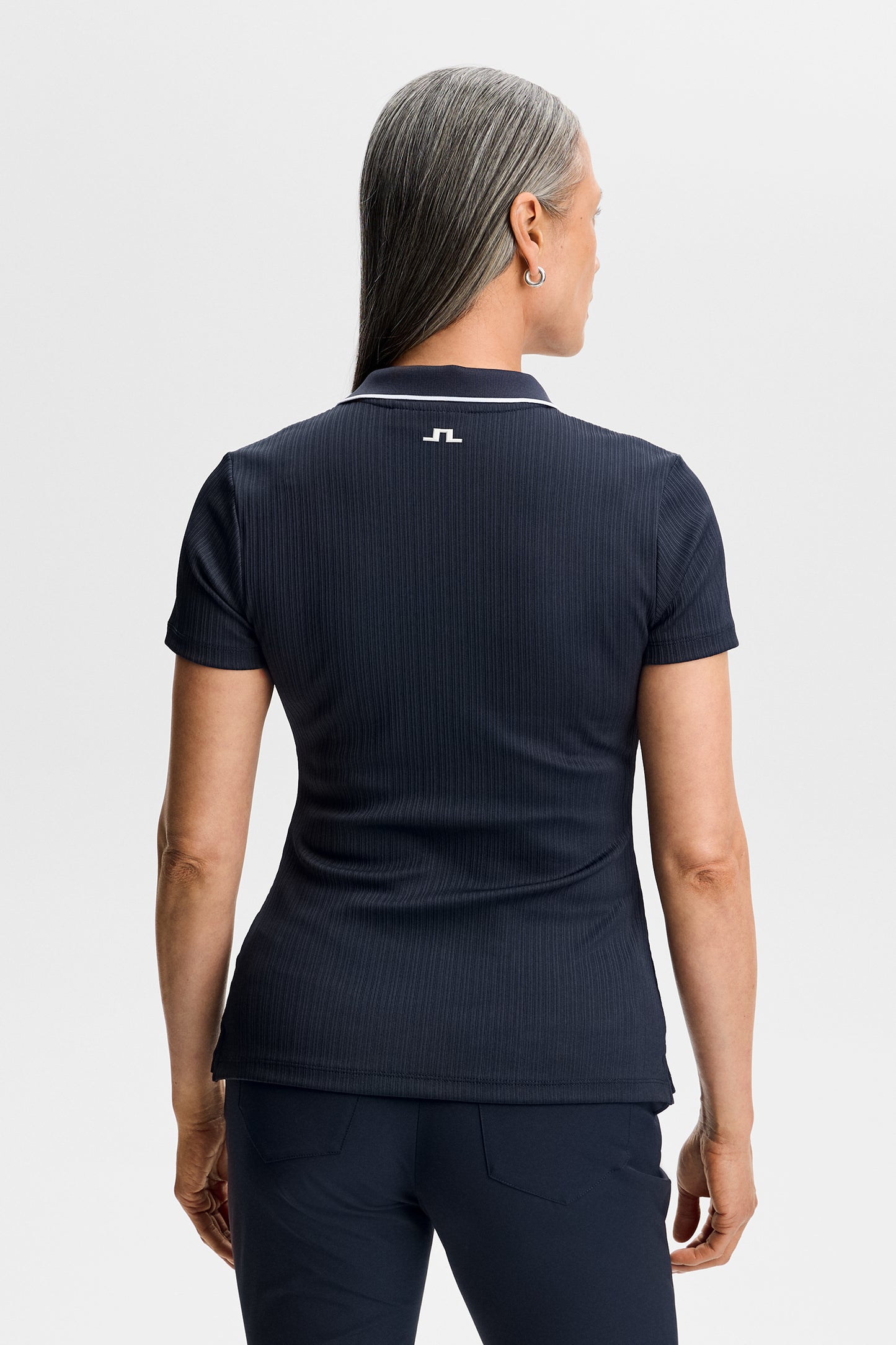 Darcy Polo in JL Navy by J.Lindeberg