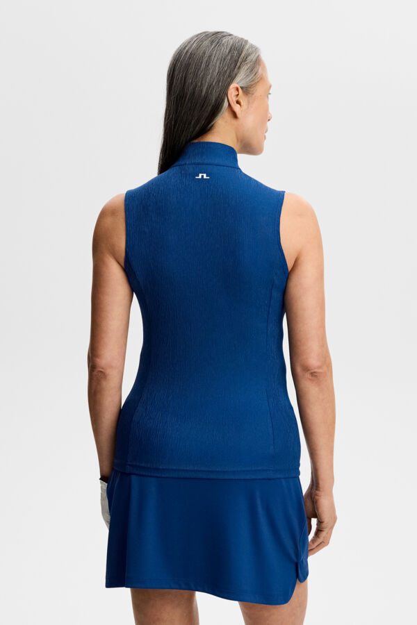 Tia Sleeveless Top / Estate Blue