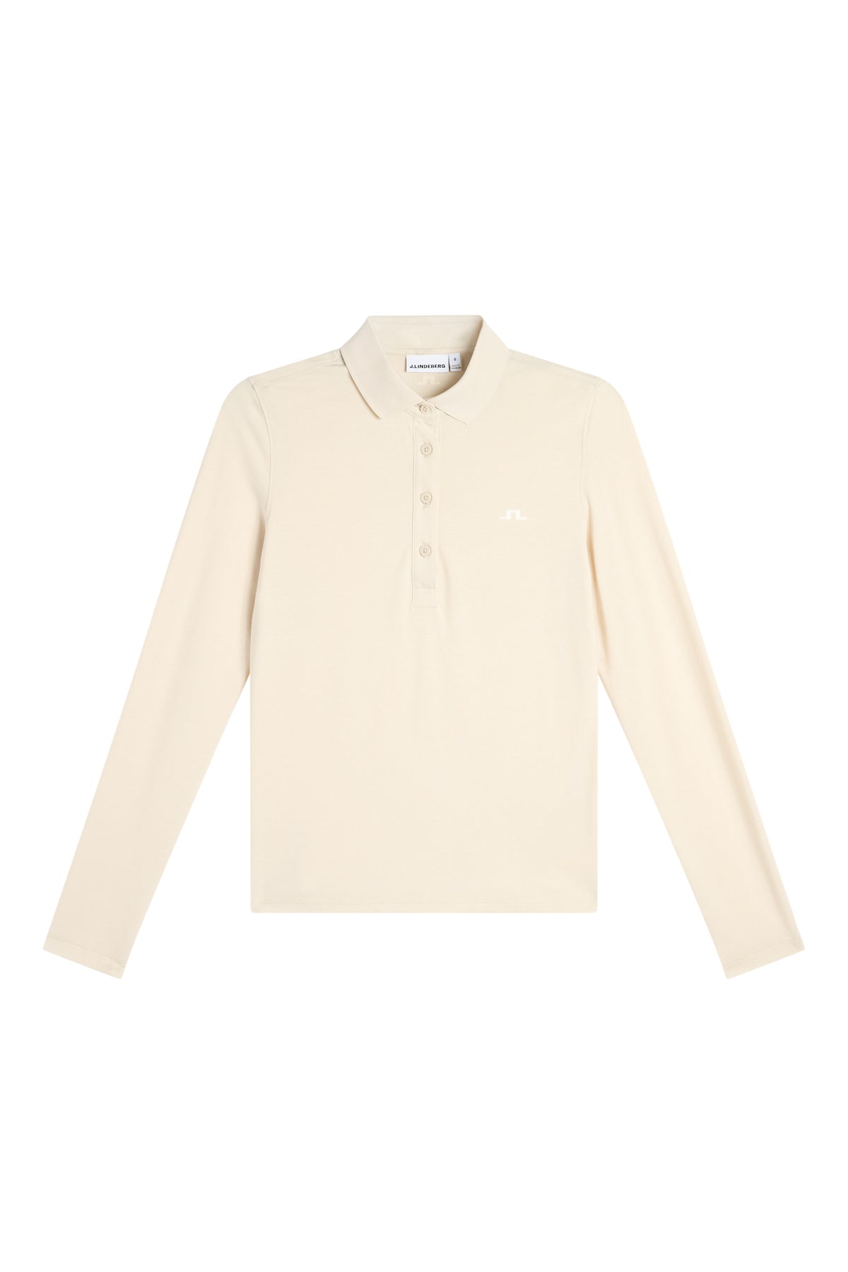 Flor LS Polo in Moonbeam by J.Lindeberg