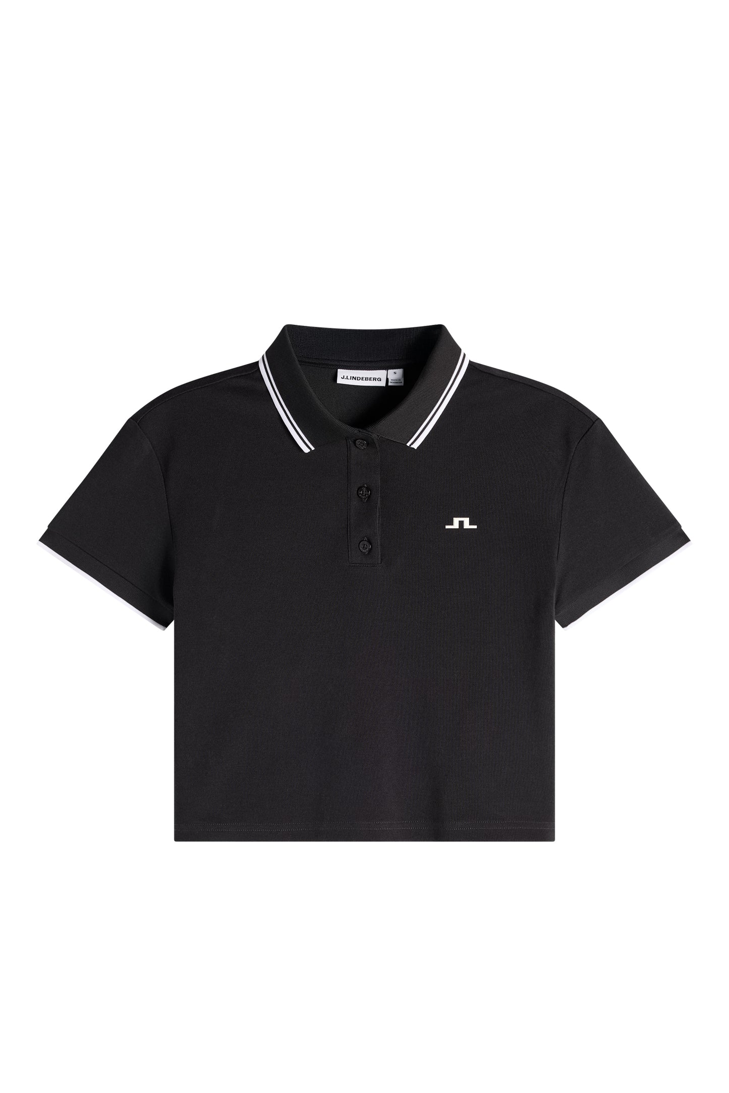 Claris Polo in Black by J.Lindeberg