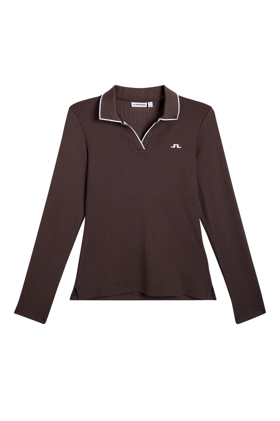Darcy LS polo / Seal Brown
