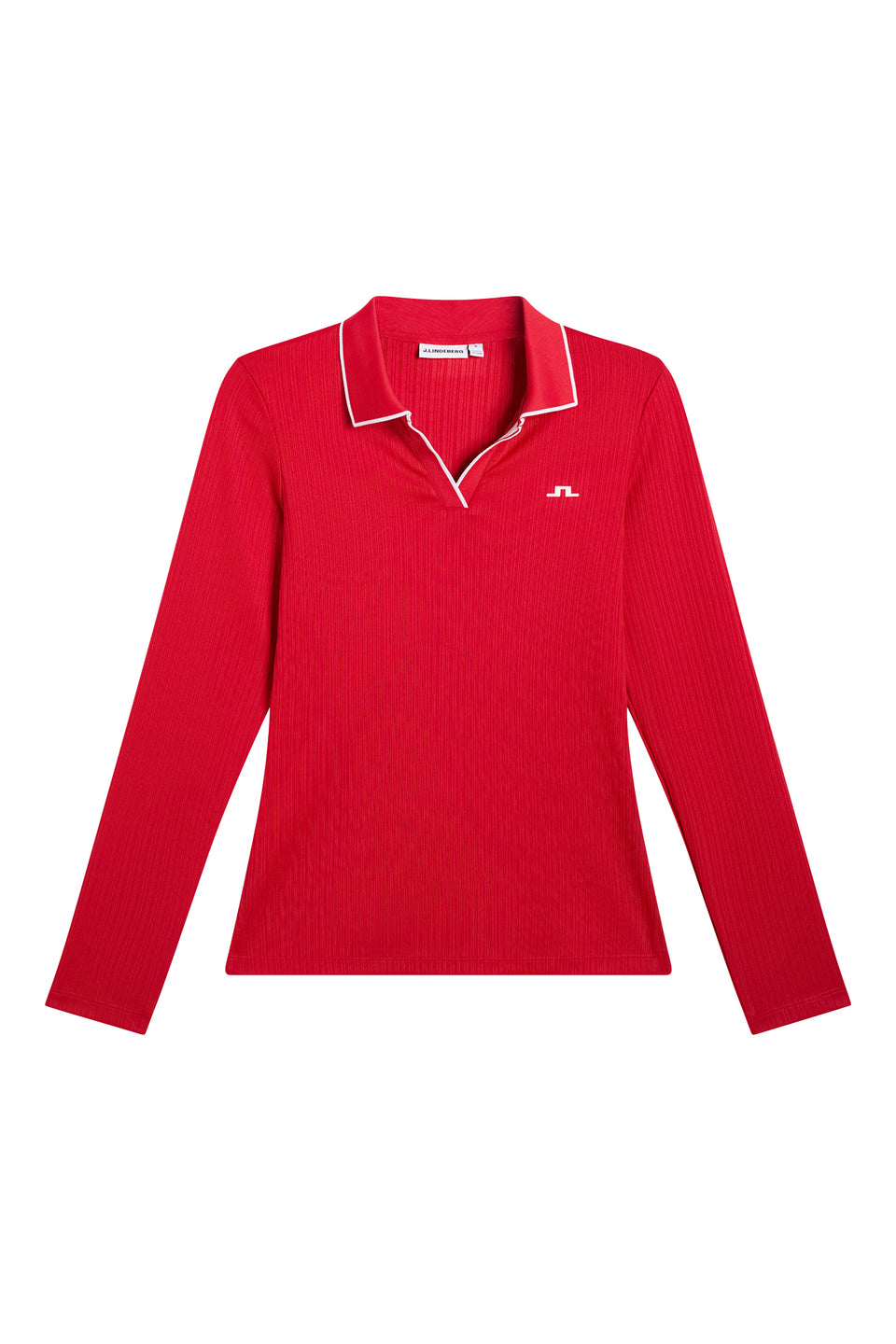 Darcy LS polo / Barbados Cherry