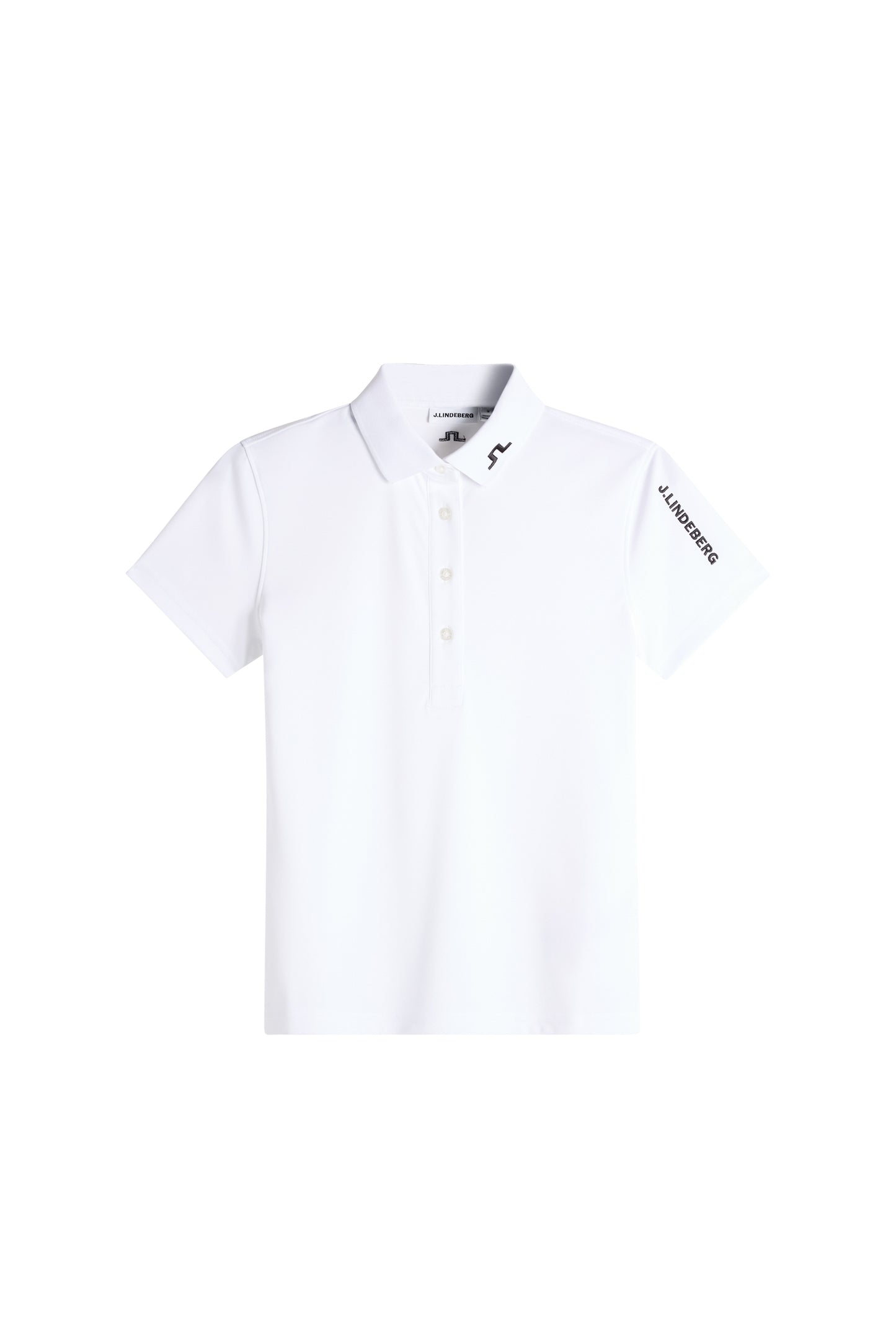 Tour Tech Polo in White by J.Lindeberg