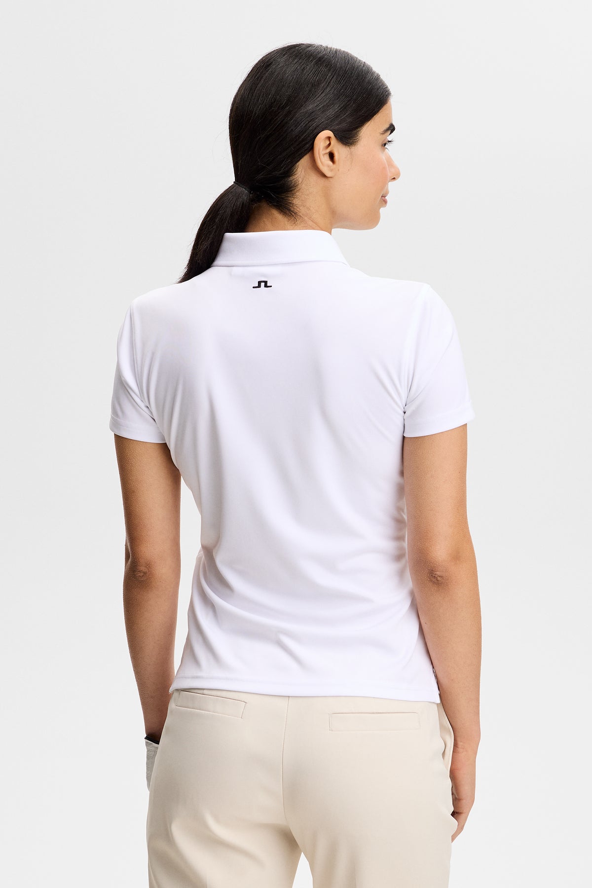 Tour Tech Polo in White by J.Lindeberg