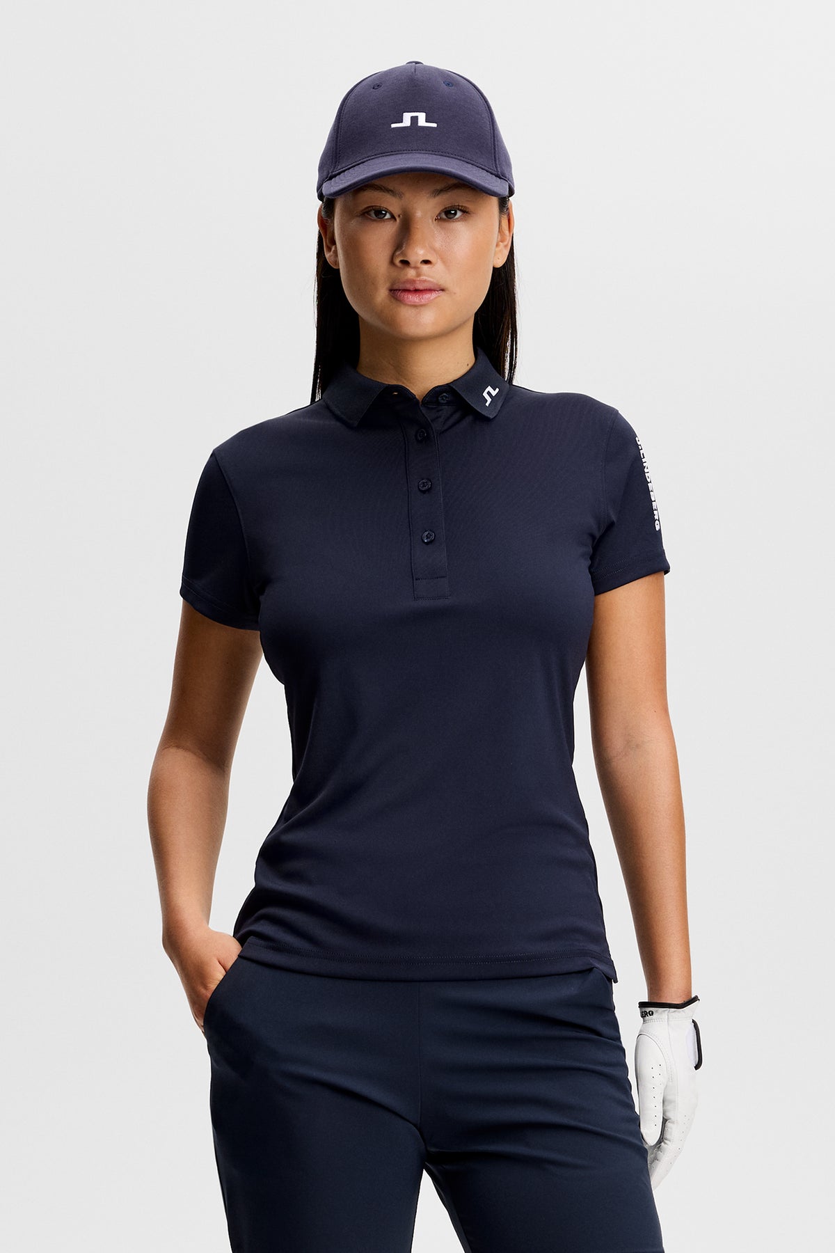 Tour Tech Polo in JL Navy by J.Lindeberg